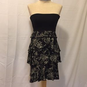 Express Tube Top, BW Ruffle Floral Dress